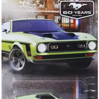 Hot Wheels Silver Series The Mustang 60 Years '71 Ford Mustang Mach 1 1/64