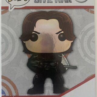Winter Soldier 2023 Marvel Funko Upper Deck Card #97 Holo Prizm