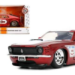 Jada Big Time Muscle 2020 Ford Mustang Boss 429 Metallic Red 