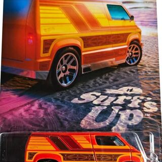 Hotwheels Silver Series Surfs Up Custom '77 Dodge Van