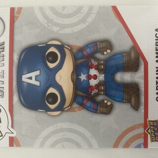 Captain America 2023 Marvel Funko Upper Deck Card #12
