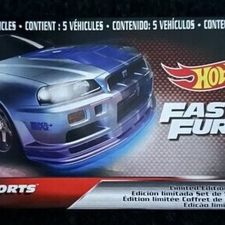 Hot Wheels Fast & Furious Fast Imports Limited Edition 5-Car Premium Box Set