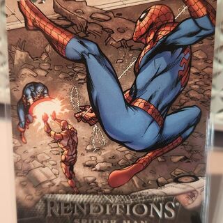2024 Upper Deck Spider-Man Renditions Marvel Spider-Man #39