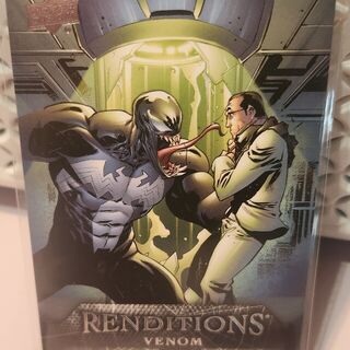 2024 Upper Deck Spider-Man Renditions Marvel Venom #27