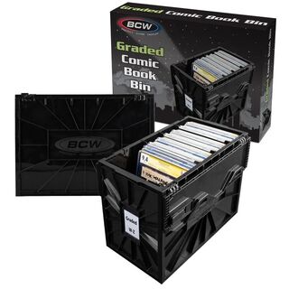 BCW Graded Comic Book Bin - Black