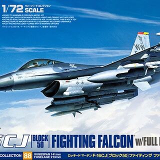 Tamiya Lockhead Martin F-16 CJ Block 50 Fighting Falcon W/Full Equip 1/72