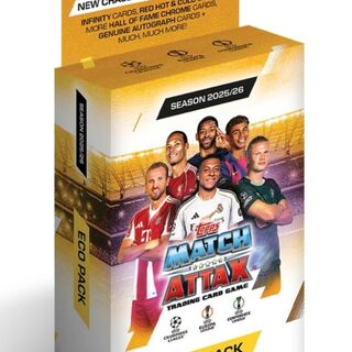 Topps UCC Match Attax 2025/2026 Edition Eco Hanger Box