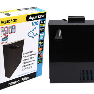 Aqua One AquaBac 100 Internal Back Filter 450/hr