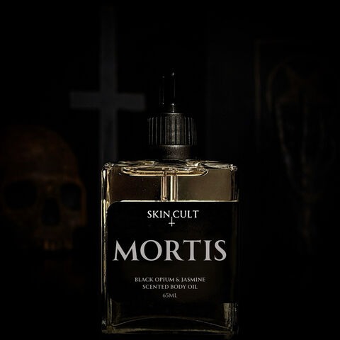 mortis scented body oil