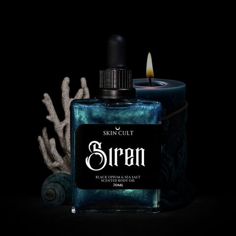 siren scented body oil
