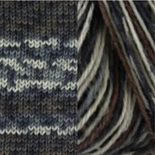 Harlequin Sock Yarn - col 08 (Black)