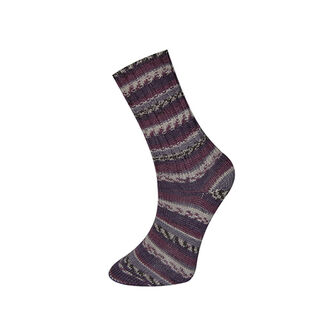 Himalaya Socks Bamboo - Purple-Lilac-White (120-02)