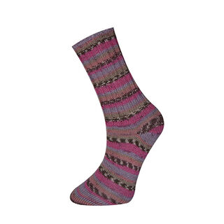 Himalaya Socks Bamboo - Brown-Lilac-Pink (120-03)