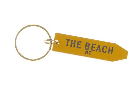 Give Me A Sign Keyring The Beach