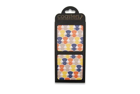 Duo Pattern Coasters Fantail