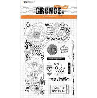 Studio Light - Grunge Collection Clear Stamp Set
