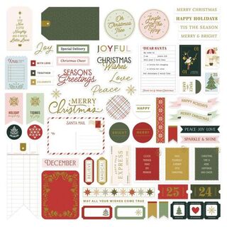 Spellbinders - Merry Moments Die Cut Sentiments