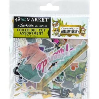 49 and Market - Curiosities In Willow Grove - Foiled Die Cut Assortment