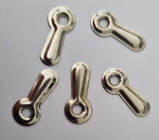 Turn Mounts - Silver Round End