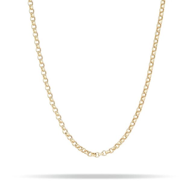 ROLO CHAIN 14 - carat gold necklace