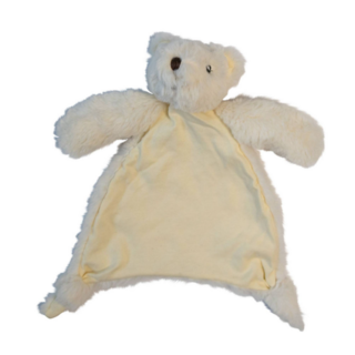 Littlefoot Bear Comforter - Warm White