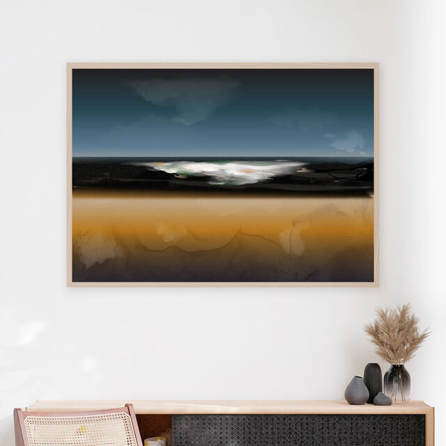 Maori Abstract Art Print - Te Ao Māori