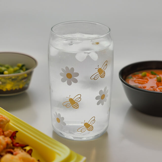 Buzzy Bee Glass