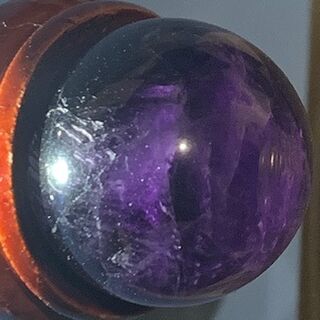 Amethyst sphere energy protection