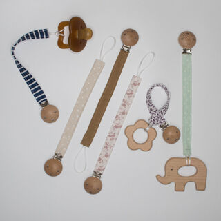 Fabric Dummy/Pacifier Clips