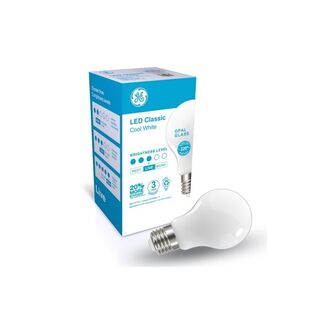 LED Cool White ES 7.5W GLS Opal