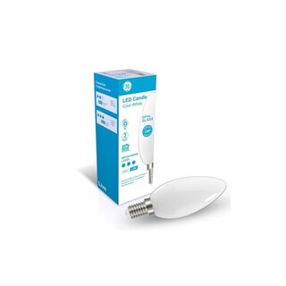 LED Cool White SES 4.7W Candle Opal