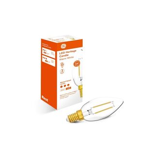LED Warm White SES 4W Candle Clear