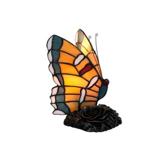 Butterfly Yellow Leadlight