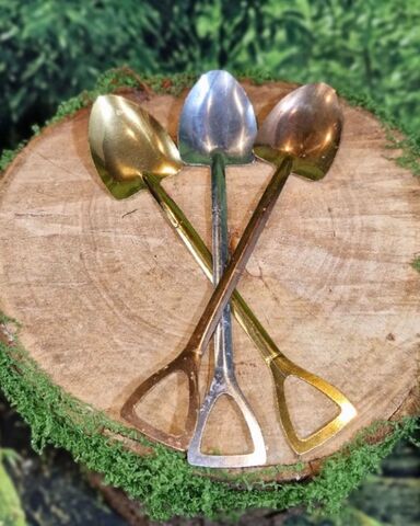 Spade Potion Spoon - Oval Shape