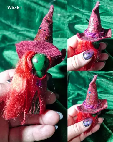 Witch Figurines & Christmas Decorations