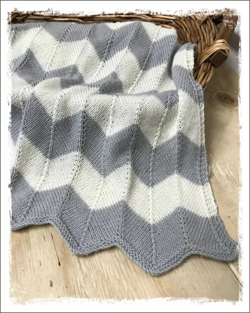 Chevron Baby Blanket