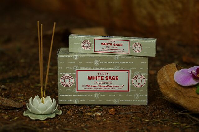 Satya - White Sage Incense Sticks