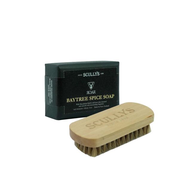 BayTree Spice Soap and NailBrush Set