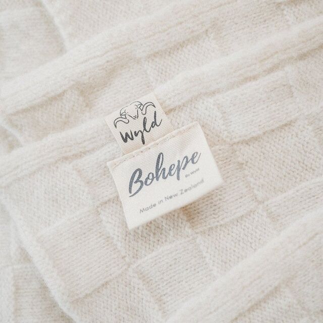 Bohepe Basket Weave Blanket