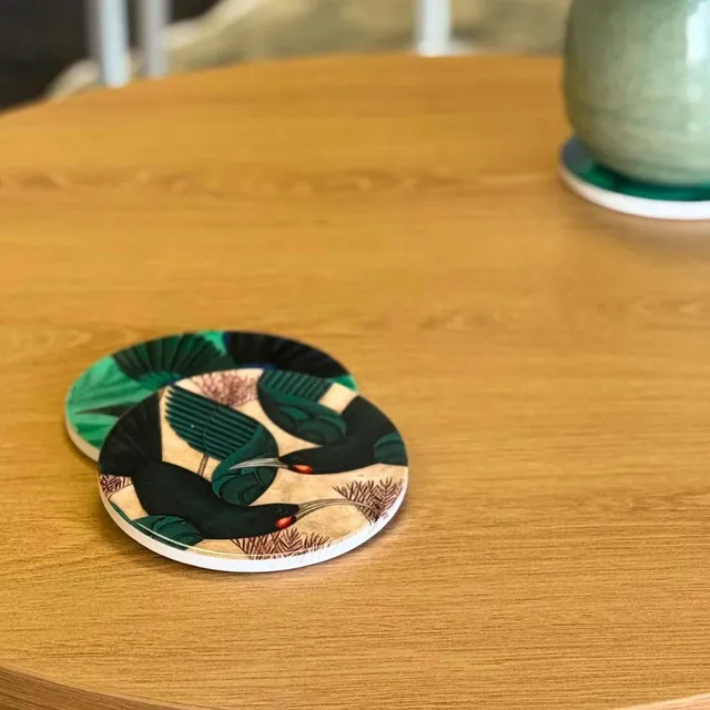 This is Love - Ceramic Coaster - Kathryn Furniss