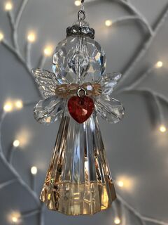Hanging Angels with Heart