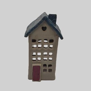 Tealight House - Blue