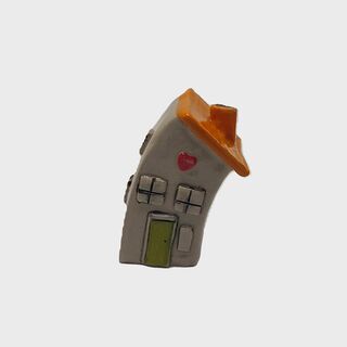 Wonky House - Saffron Orange