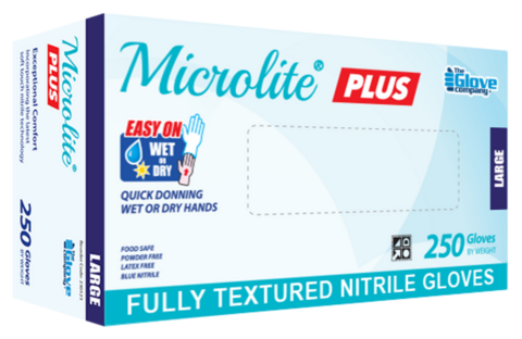 Microlite® Plus Nitrile Disposable Glove 250 XL