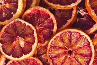 Dehydrated Blood Oranges