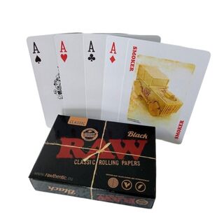 Playing Cards Raw Black GI011