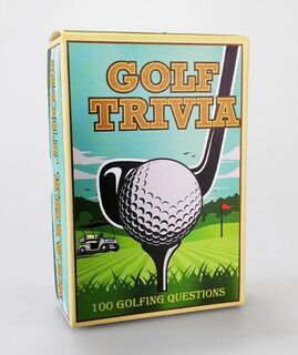 Golf Trivia Cards