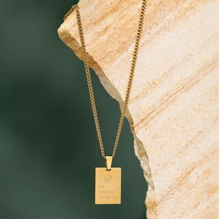 Tu Whitia Te Hopo Necklace Gold