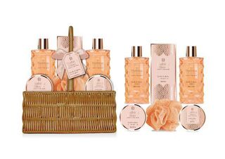 Bathing Rituals - Vanilla & Amber 6pcs Basket Set