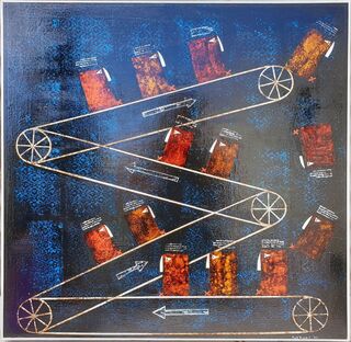 'Around and Around we Go, weee' by Paul Vincent